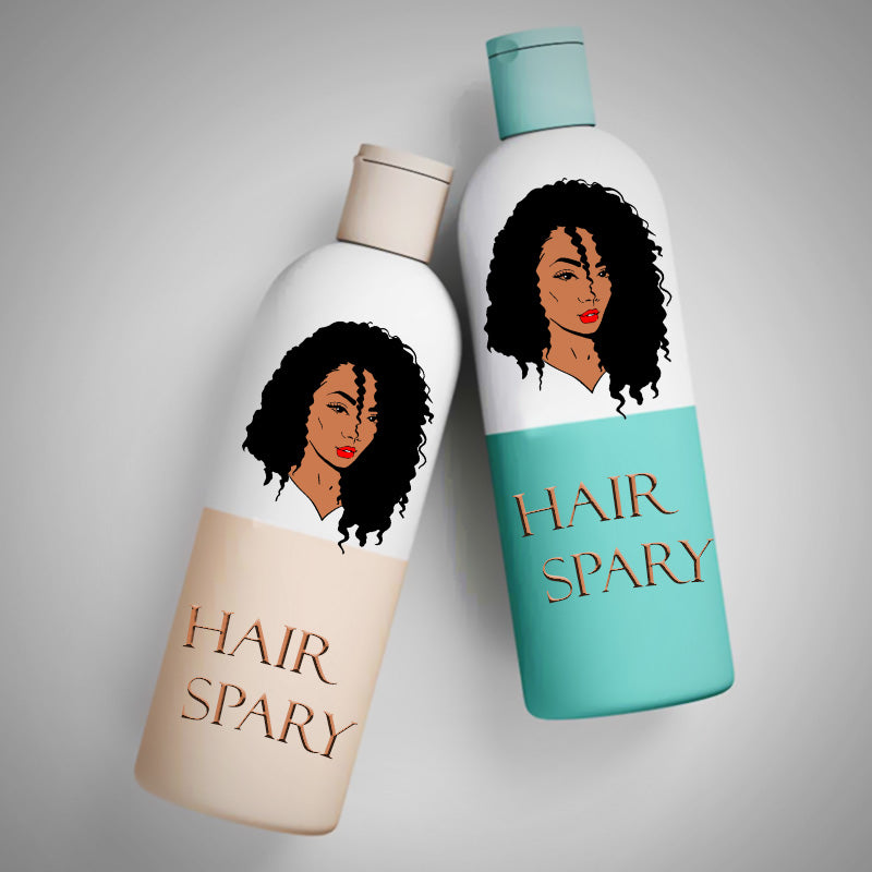 African American Bantu Knots Out Girl Vector Art