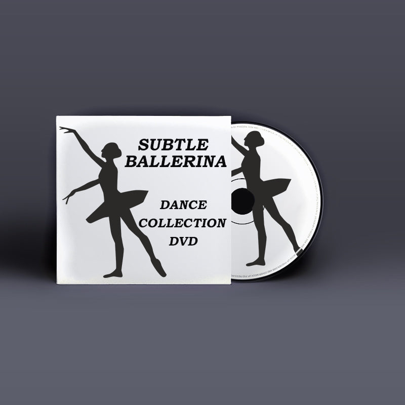 Subtle Ballerina Silhouette Art