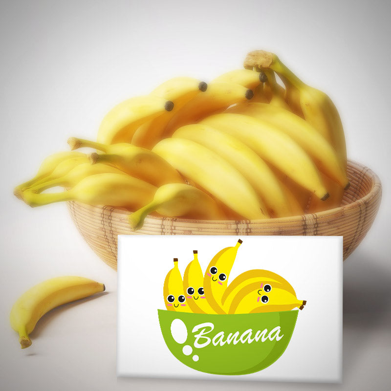 Cute Beady Eyed Bananas Vector Art