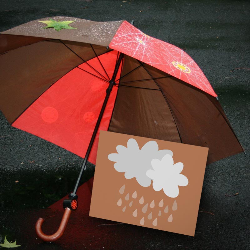Enchanting Rainy Weather Vector Art
