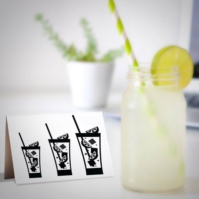 Lemonade Margarita Silhouette Art
