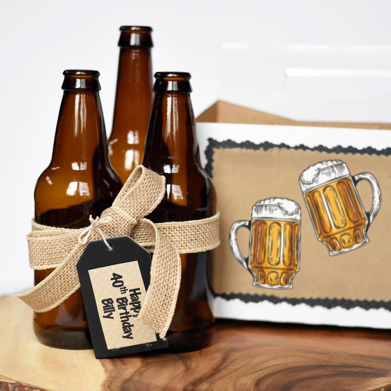 Cheers Dimple Beer Glasses Vector Art