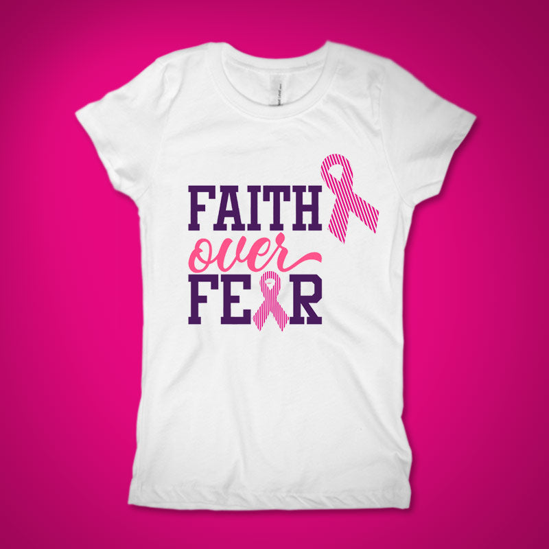 Striped Breast Cancer Vector Art