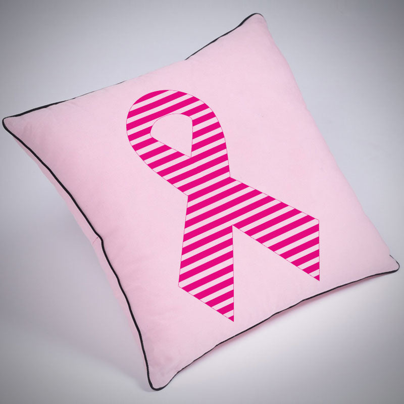 Parallel Lined Breast Cancer Vector Art