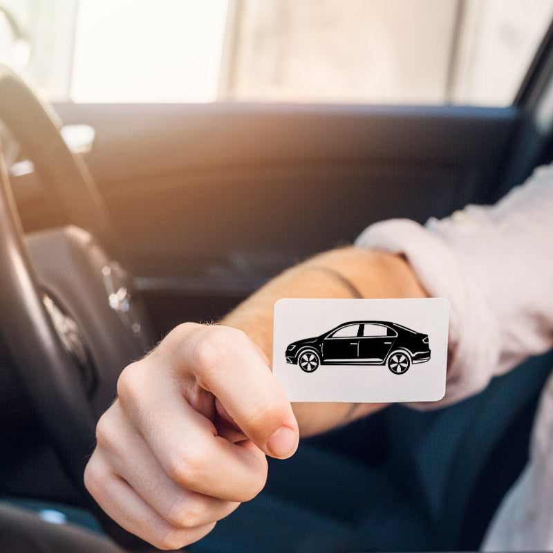 Sedan Car Silhouette Art