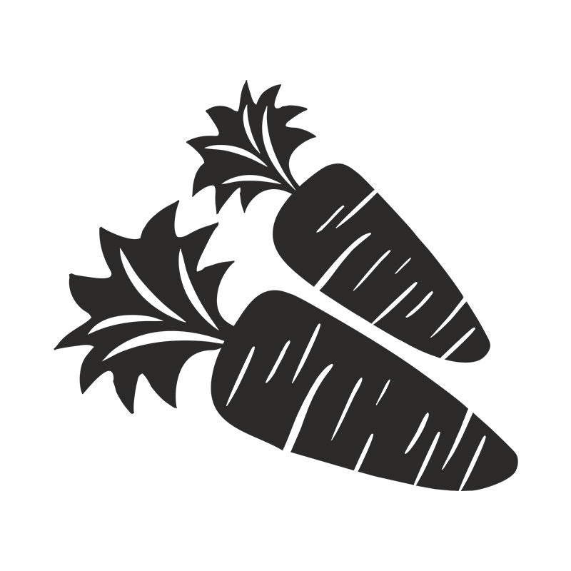 Carrots Silhouette Art