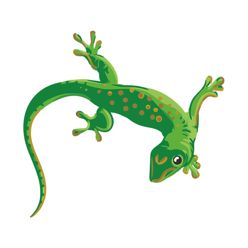Madagascar Gecko Lizard Vector Art