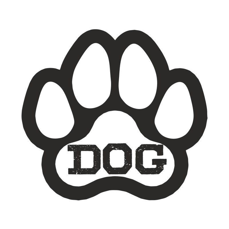 Exemplary Dog Paw Silhouette Art