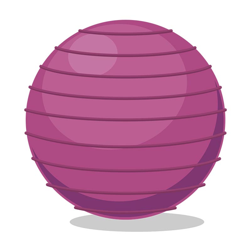 Swiss Ball Vector Art