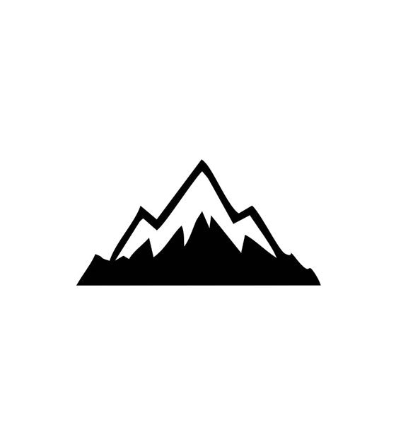 Pinnacle Mountain Camping Silhouette Art