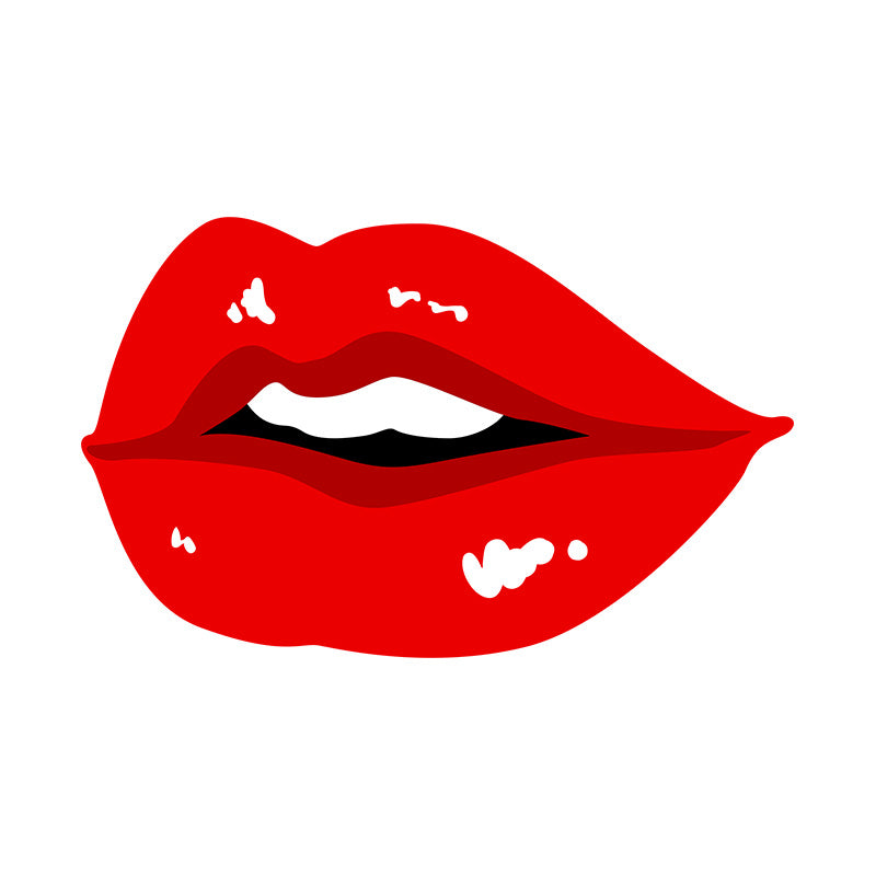 Hot and Spicy Red Lips Vector Art