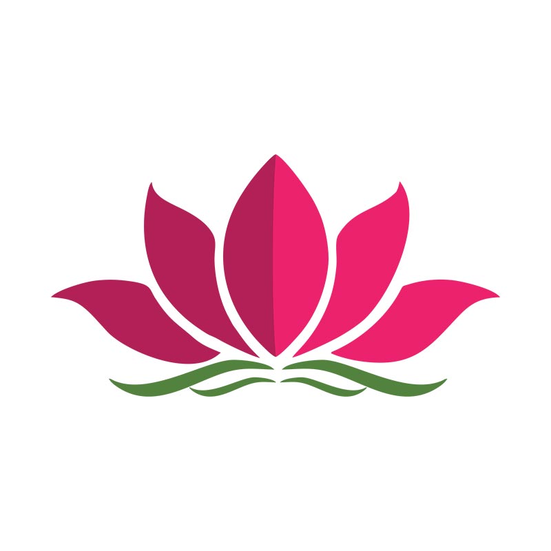 Red Lotus of the Shine Vector Art