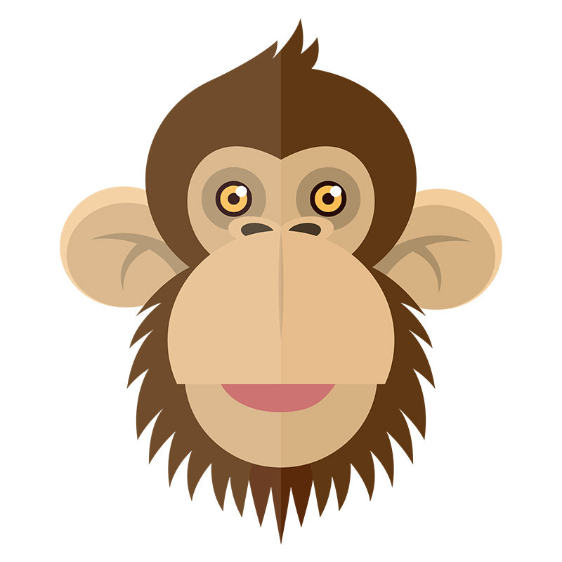Monkey Face Vector