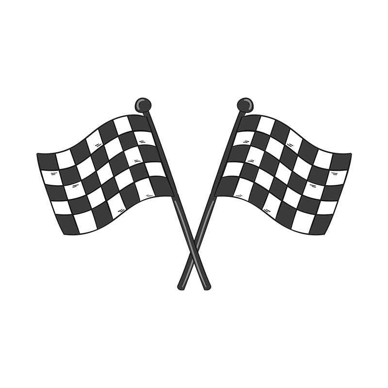Racing Flags Vector Art