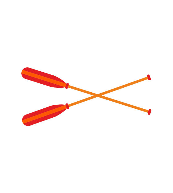 Oars Vector Art