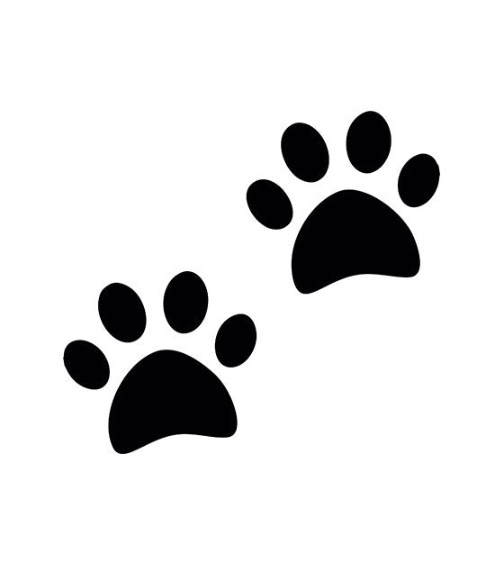 Dog Paw Silhouette