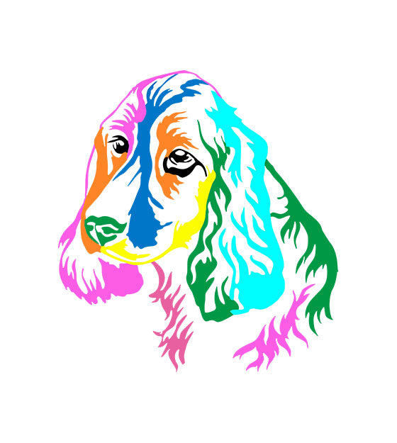 Dog Face Vector