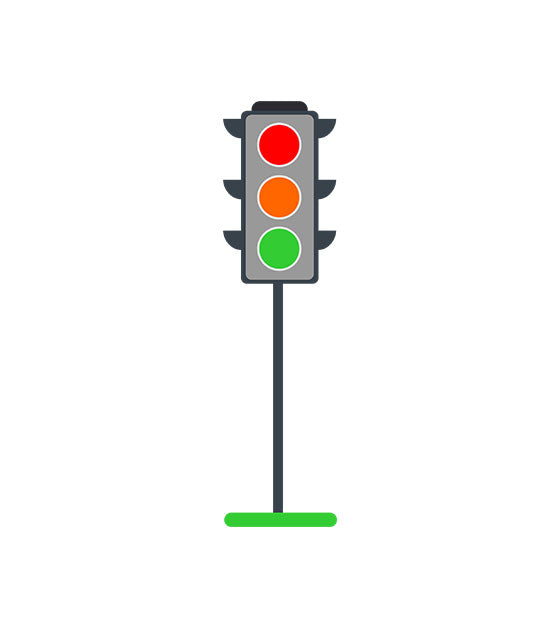 Traffic Lights Vector Design