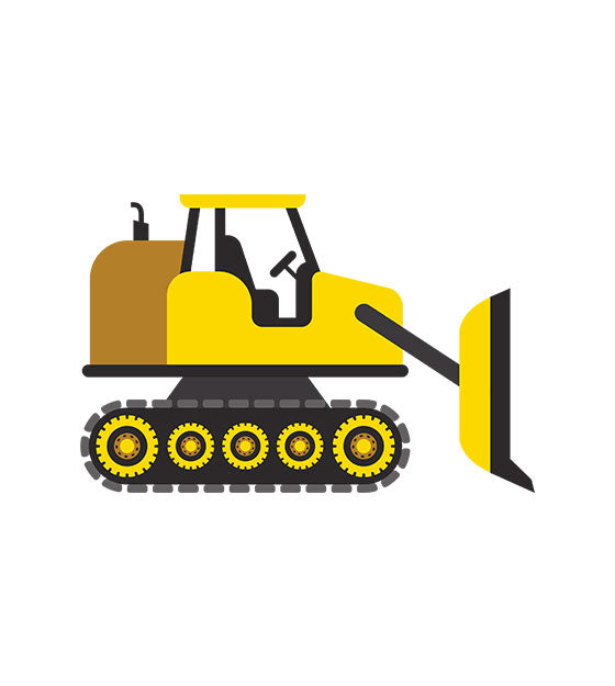 Bulldozer Vector
