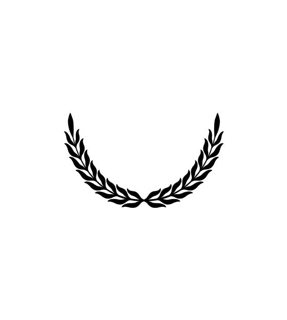 Subtle Head Wreath Silhouette Art