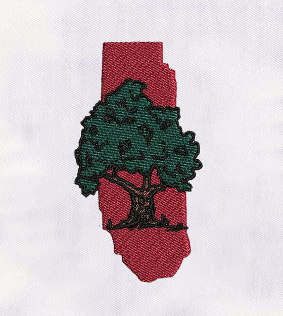 Splendid Tree Machine Embroidery Design