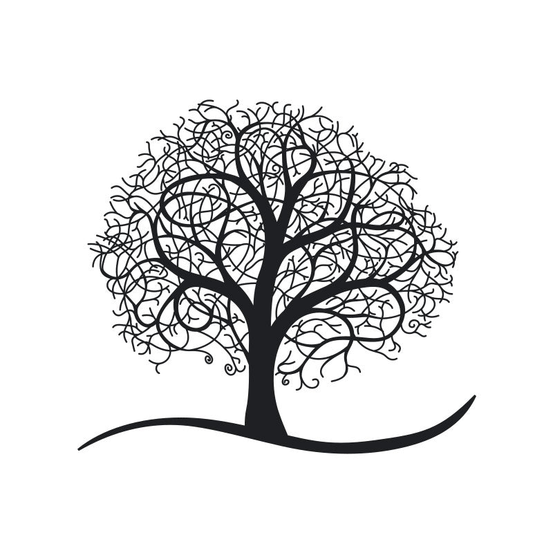 Free Beautiful Tree Silhouette Art