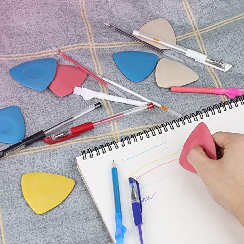 4 Pcs Fabric Marking Pens With 4 Refills 10 Tailor’s Chalk & 3 Sewing Fabric Pencils
