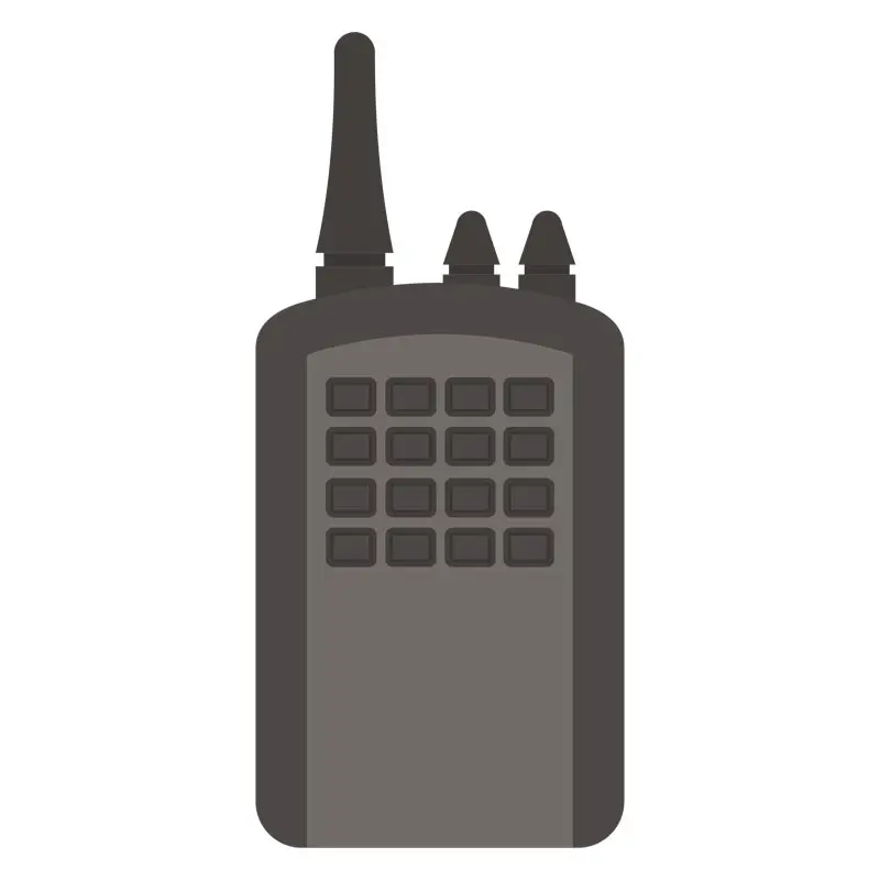 US Army Walkie Talkie Vector Art