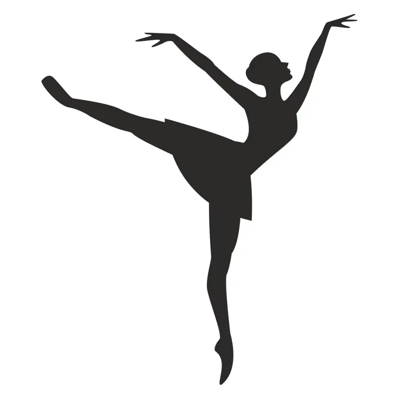 Ninja Ballet Technique Silhouette Art