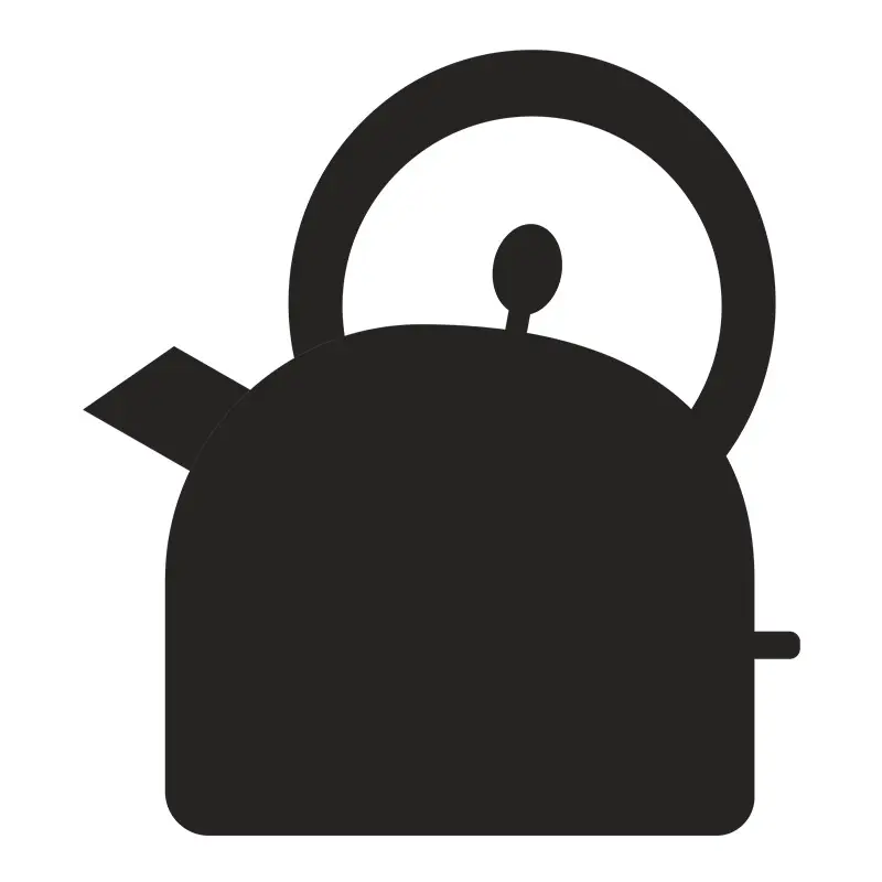 Proficient Stove Top Kettle Silhouette Art