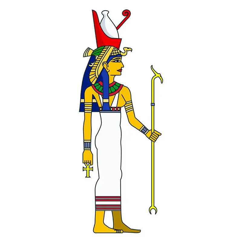 Maat the Egyptian Goddess of Order Vector Art