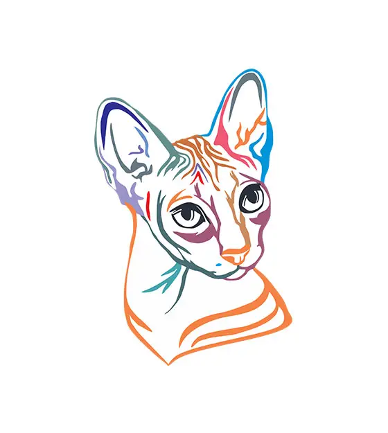 Cute Cat Vector Art