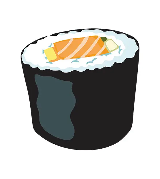 Sushi Digital File Vector Art