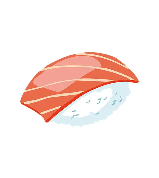 Delicious Sushi Vector Art