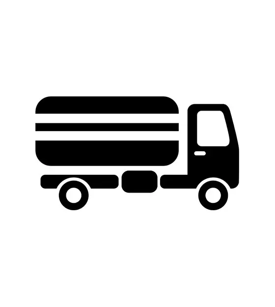 Fuel Truck Silhouette