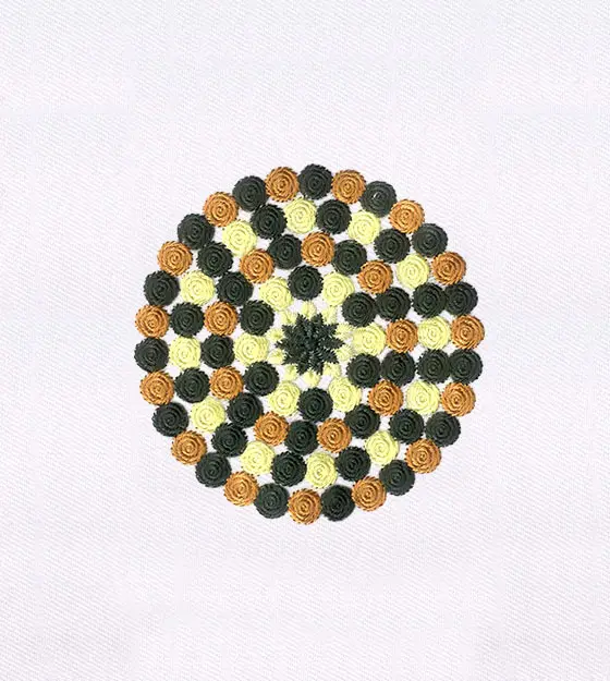Circular Bonanza Quilting Embroidery Design