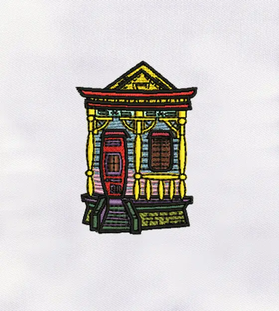 Dream House Machine Embroidery Design