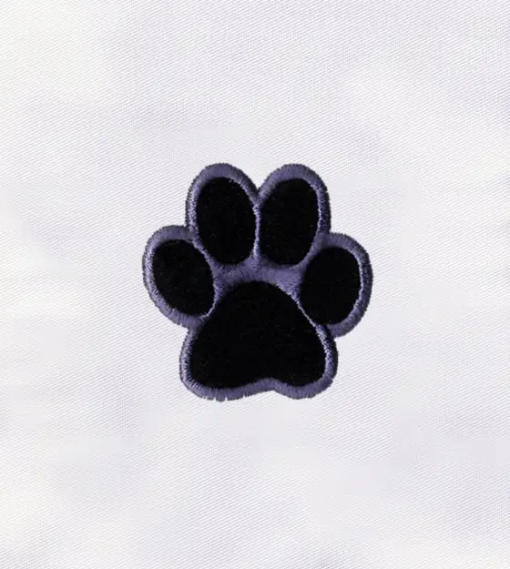 Paw Print Machine Embroidery Design