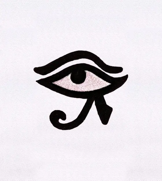 Mysterious Eye of the Anubis Embroidery Design