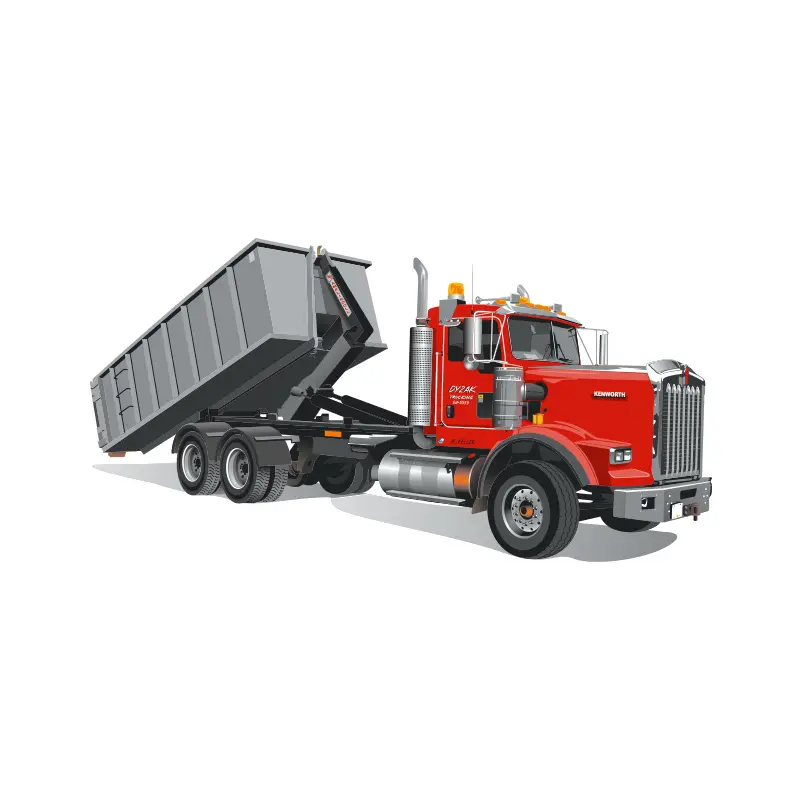 Free Dump Truck Vector Design