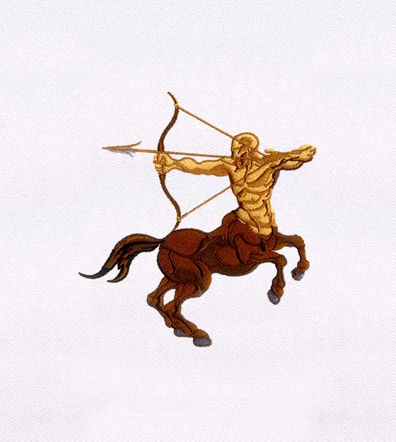 Centaur Archer Embroidery Design