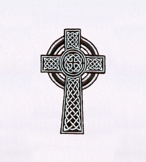 Fascinatingly Detailed Cross Embroidery Design