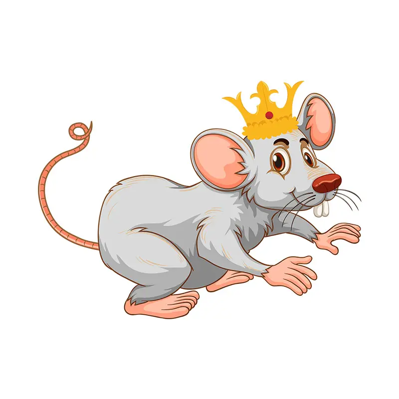 Mouse Vector Design – SVG PNG Rat Cartoons