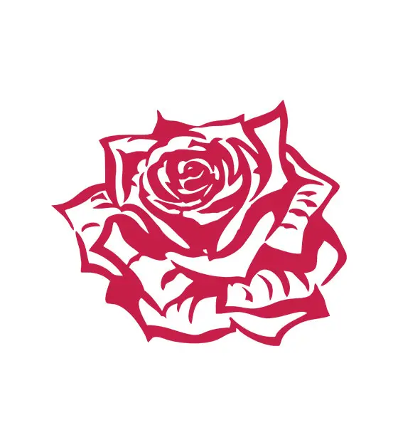 Vintage Rose Vector