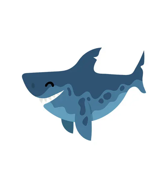 Cute Shark Vector