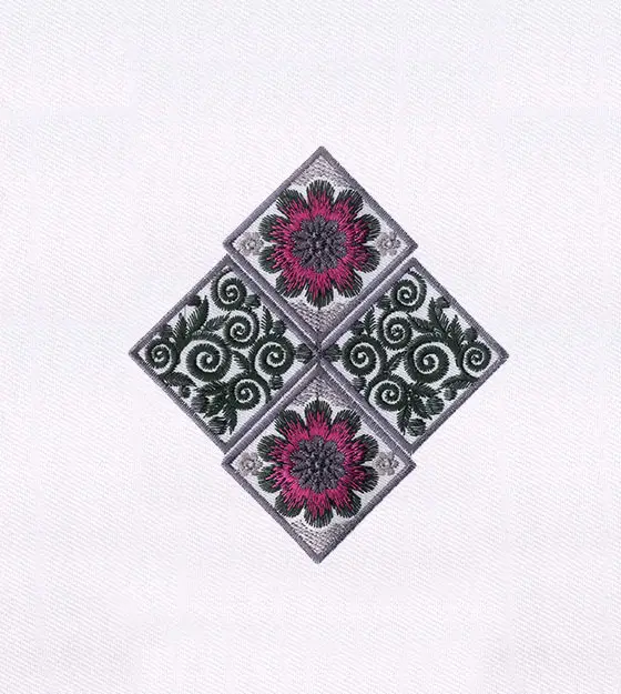 Detailed Boxes Quilting Embroidery Design