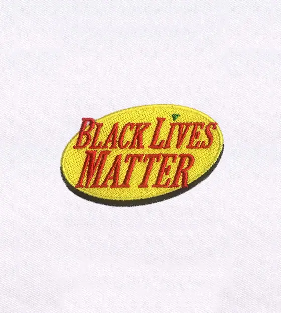 Compelling Black Lives Matter Cap Embroidery Design