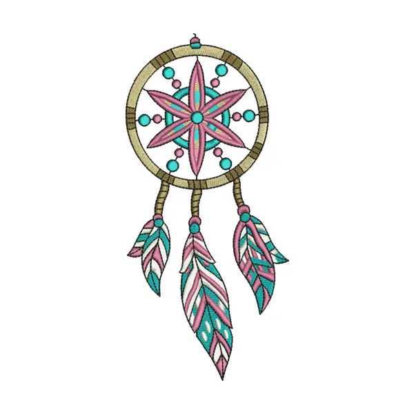 Dream Catcher Embroidery Design