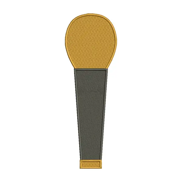 Microphone Embroidery Design – Audio Mic Machine Embroidery File