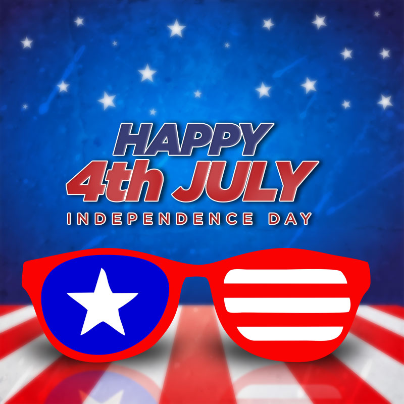 US Sunglasses Vector Art – American Glasses Vector Design